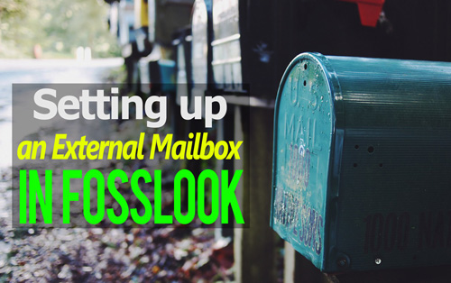 Configuring additional email account in FossLook
