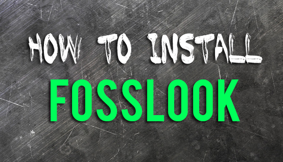 Find out how to quickly install FossLook on your machine