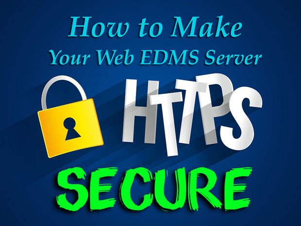 You can secure your FossLook web server with https