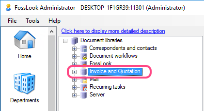 Library in Administrator
